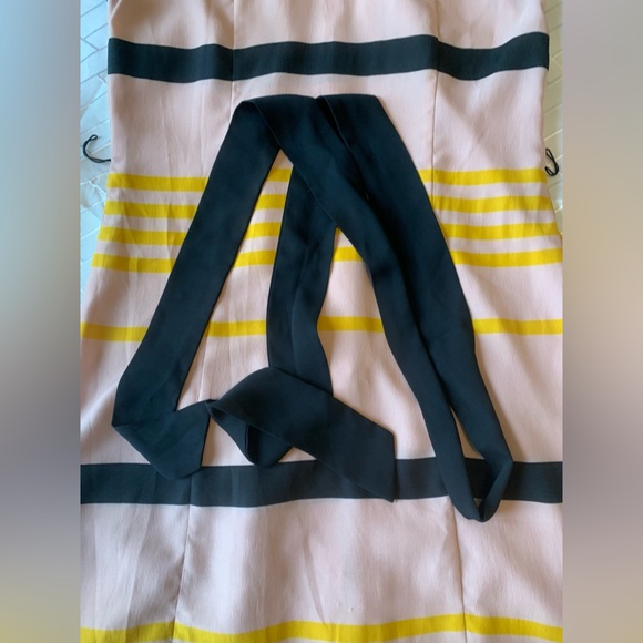 WOO to the WU! Jason Wu for Target plaid button up tie belt stripe dress - Picture 9 of 13